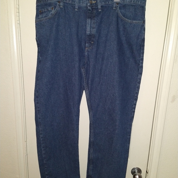 Wrangler Regular Fit Blue Medium Wash Denim Jeans Men's sz 44x30. - Picture 1 of 7
